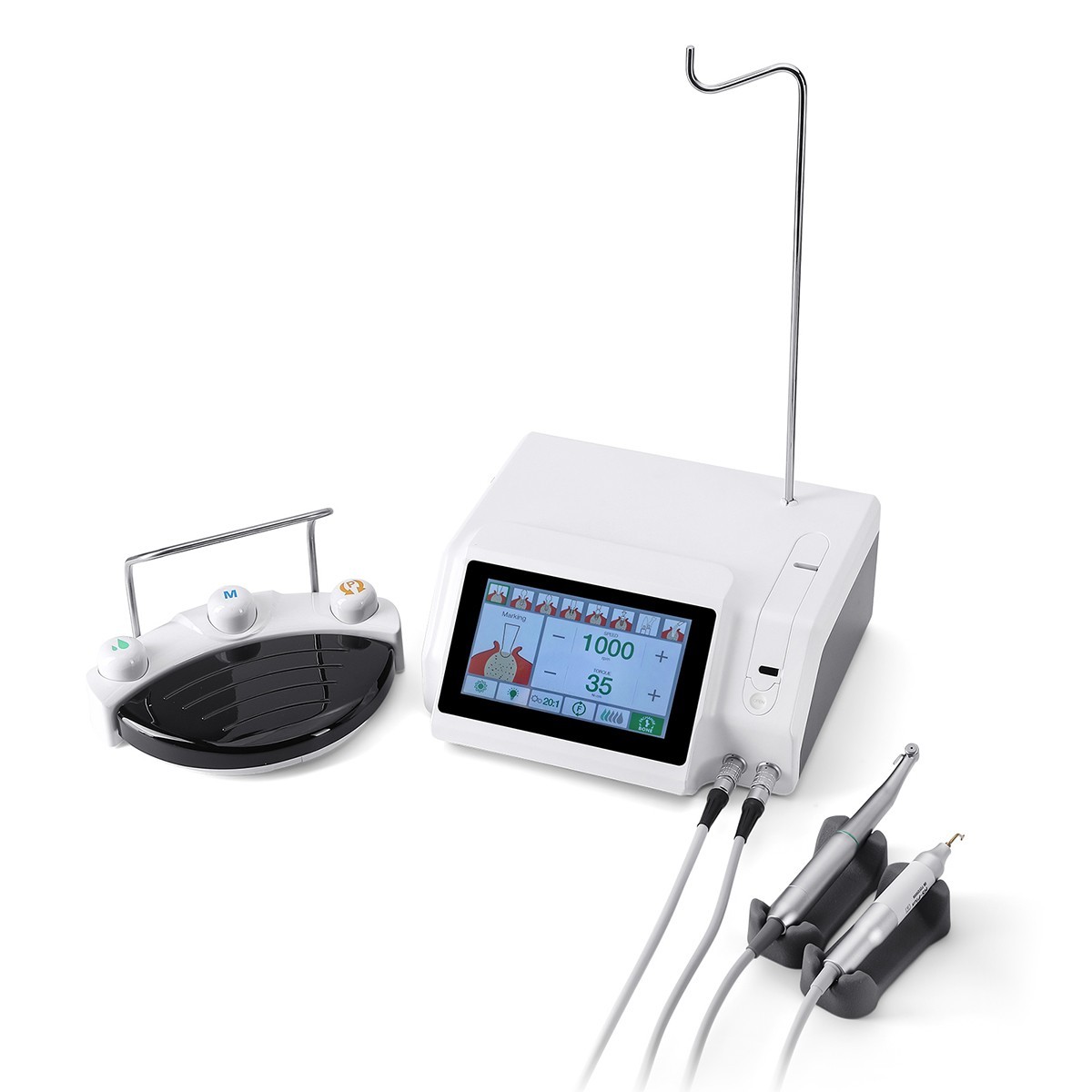 2-in-1 Device Dental Implant Ultrasonic Bone Cut Piezosurgery Unit Touchscreen
