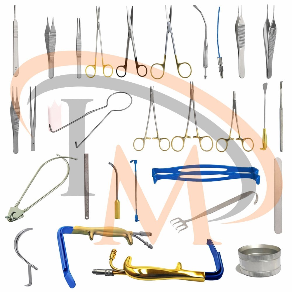 Breast Augmentation Set Of 38 Pcs , Plastic Surgery, Surgical Instruments Set
