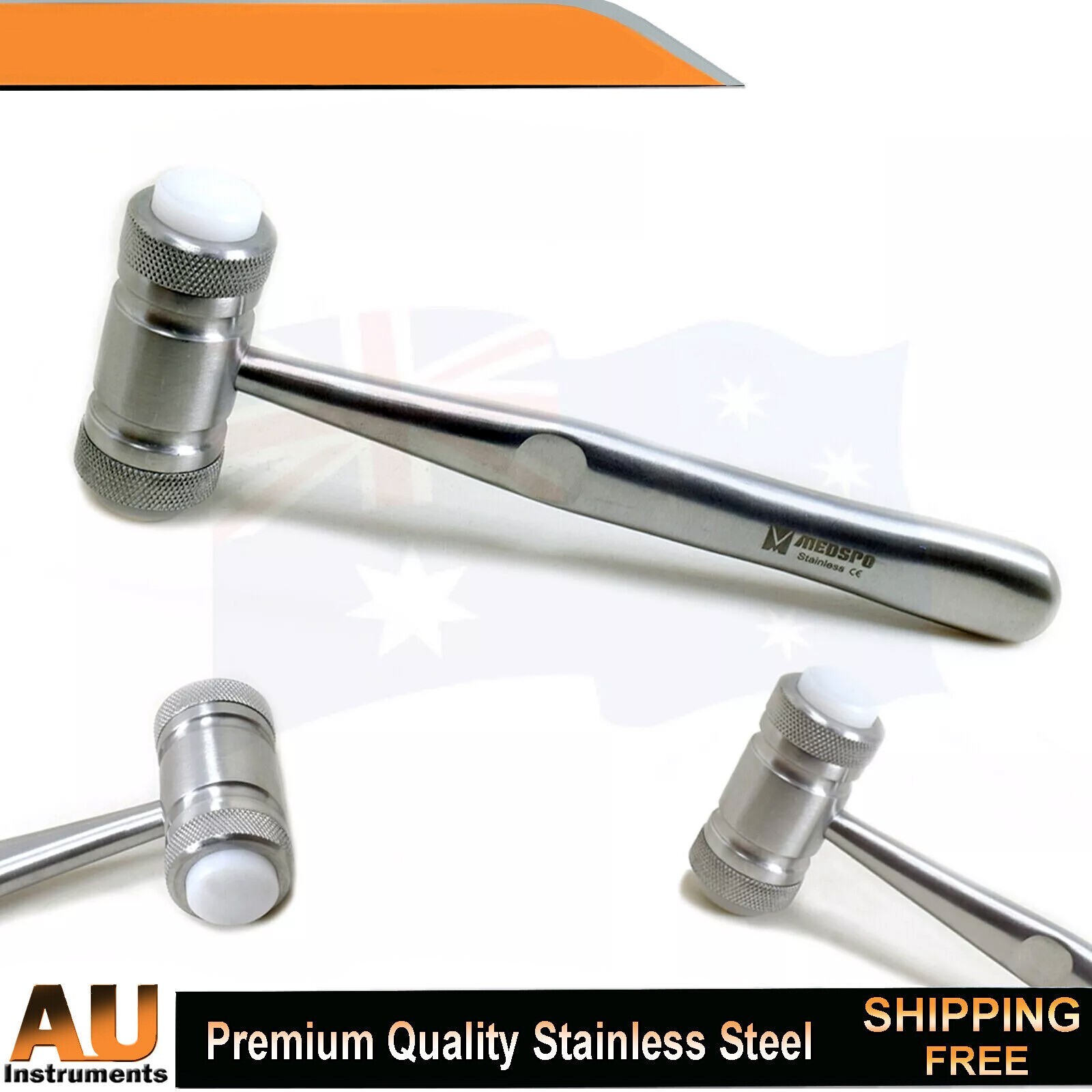 Dental Bone Grafting Instruments Implant Osteotomes Mallet Hammer Surgical Tools