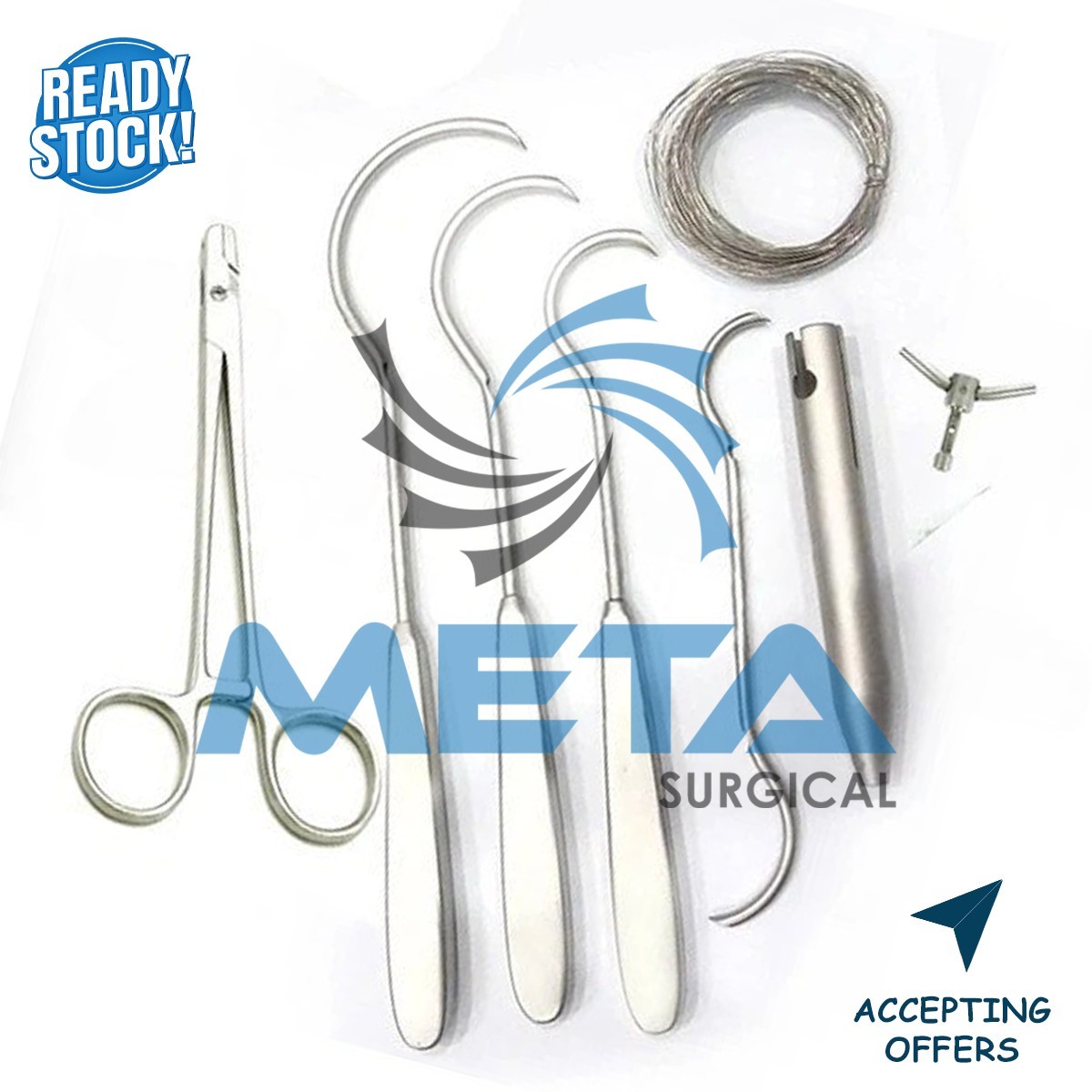 Cerclage wire Veterinary set of 7 PCs Orthopedic instruments