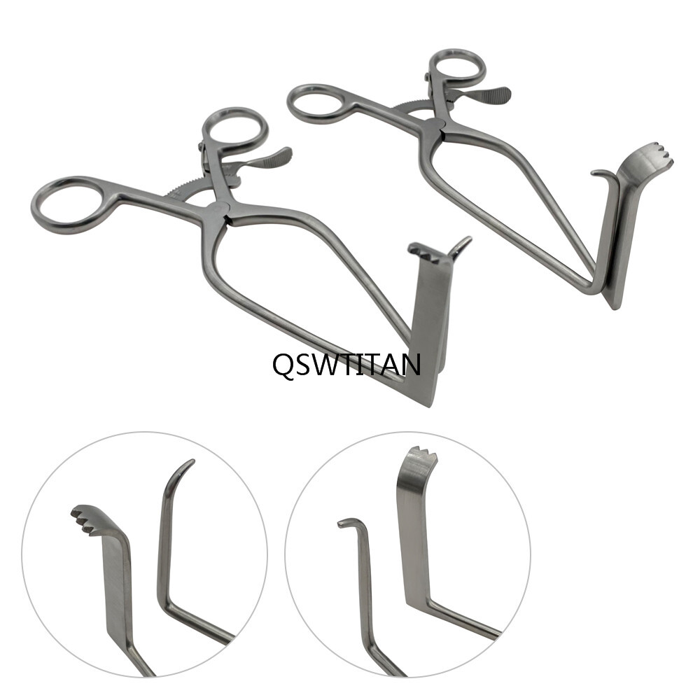 Cranial Retractor Self Retaining Retractors with Hook Baffle Retractor Skin Hook