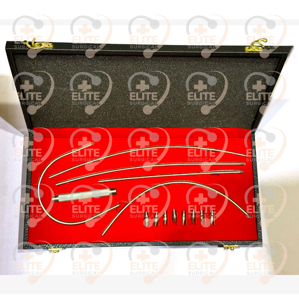 Vascular Set Fistula Tunneler Set Fistula Surgery Instruments with Hard Case