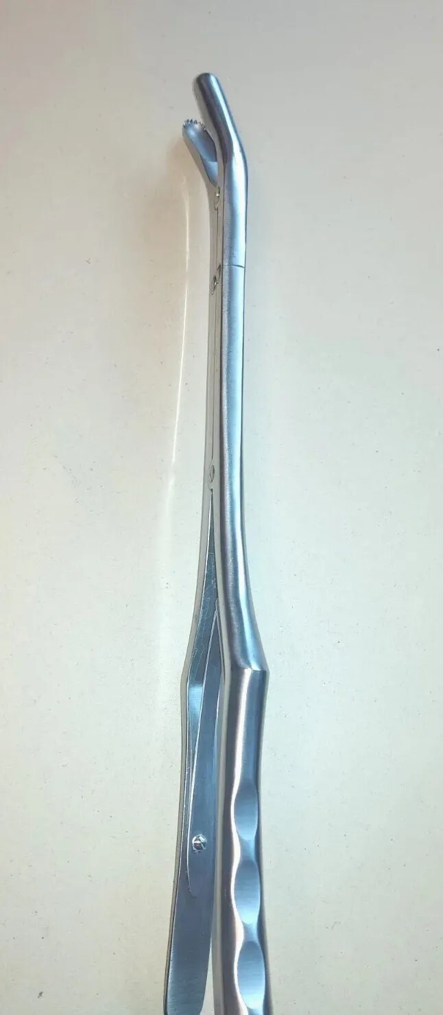 ****ALIF Rongeur **KOROS USA**12 MM ANGLED W/ SERRATED JAWS****