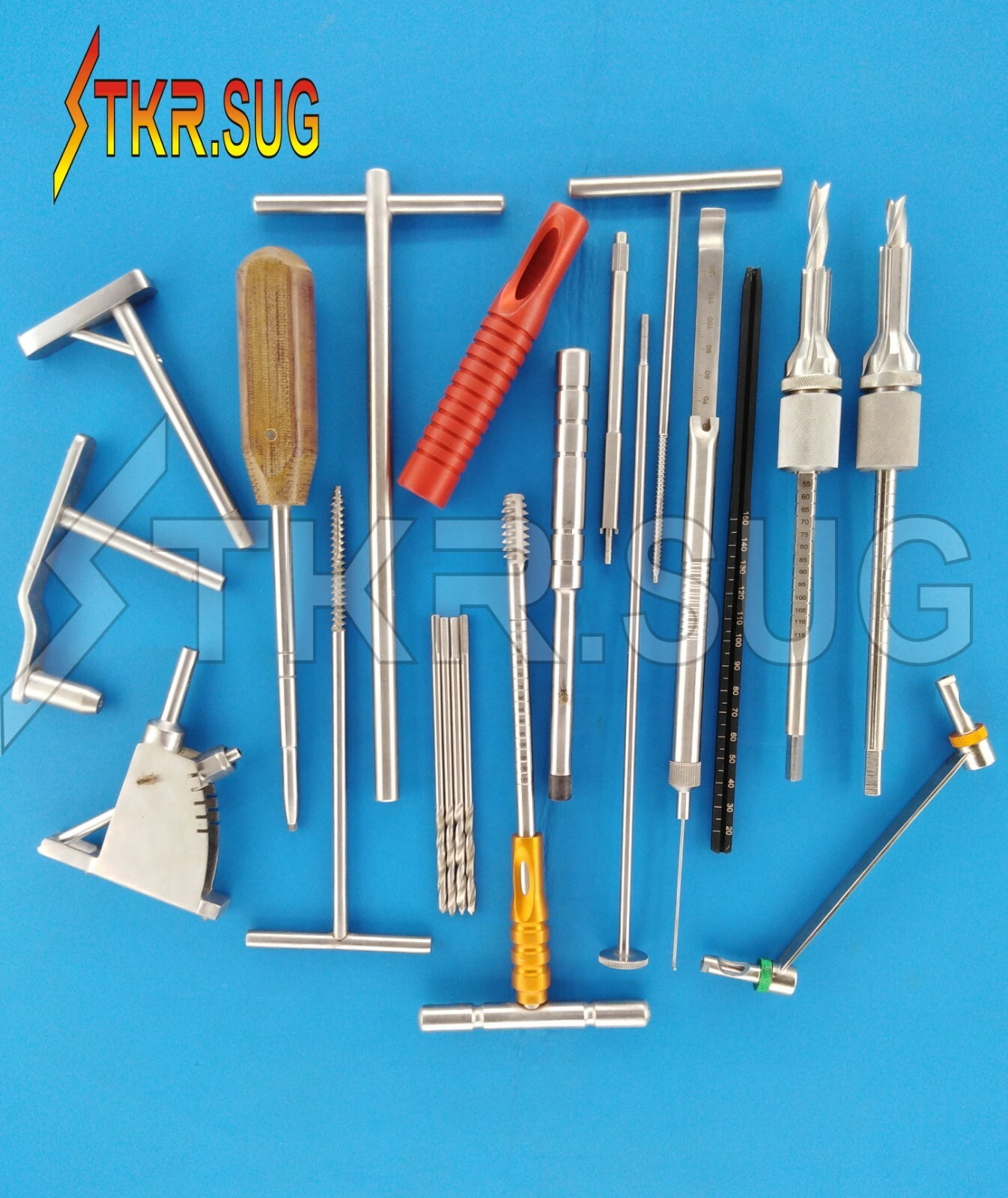 DHS DCS Complete Set Stainless Steel Surgical Orthopedic Instruments 21 PCS A+
