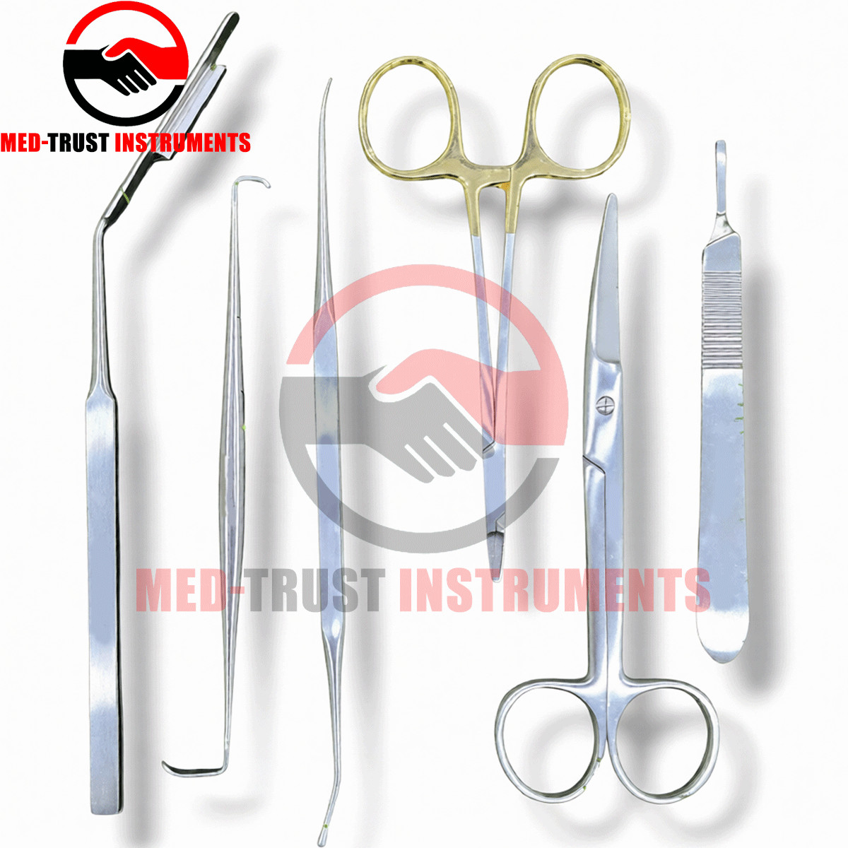 Basic Carpal Tunnel Syndrome Release Hand Palm Surgery Instrumentation Set of 6p