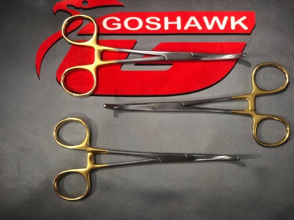23 PCS SET CANINE FELINE SPAY PACK WITH GOLD HANDLES SURGICAL INSTRUMENTS KIT