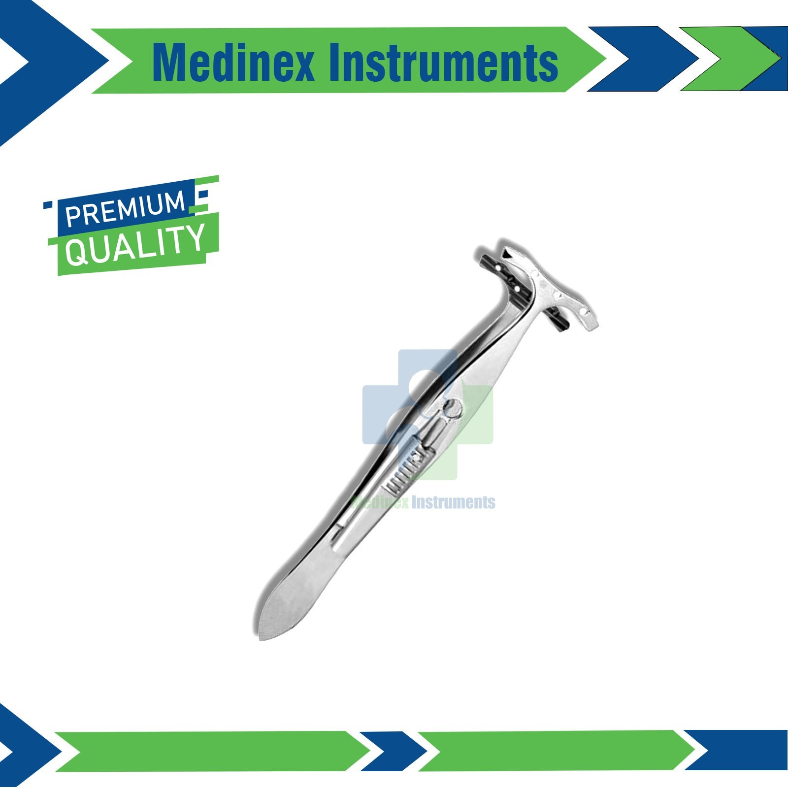 New Putterman Ptosis Lid Clamp 6 Pin Ophthalmic Surgical Instrument