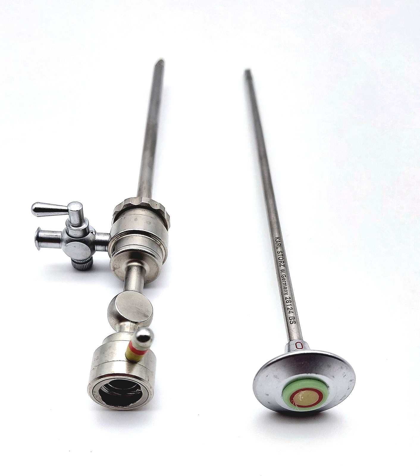 Karl Storz 28126R Arthroscope Sheath w/ 28124BS Trocar Obturator 5.5mm x 12cm