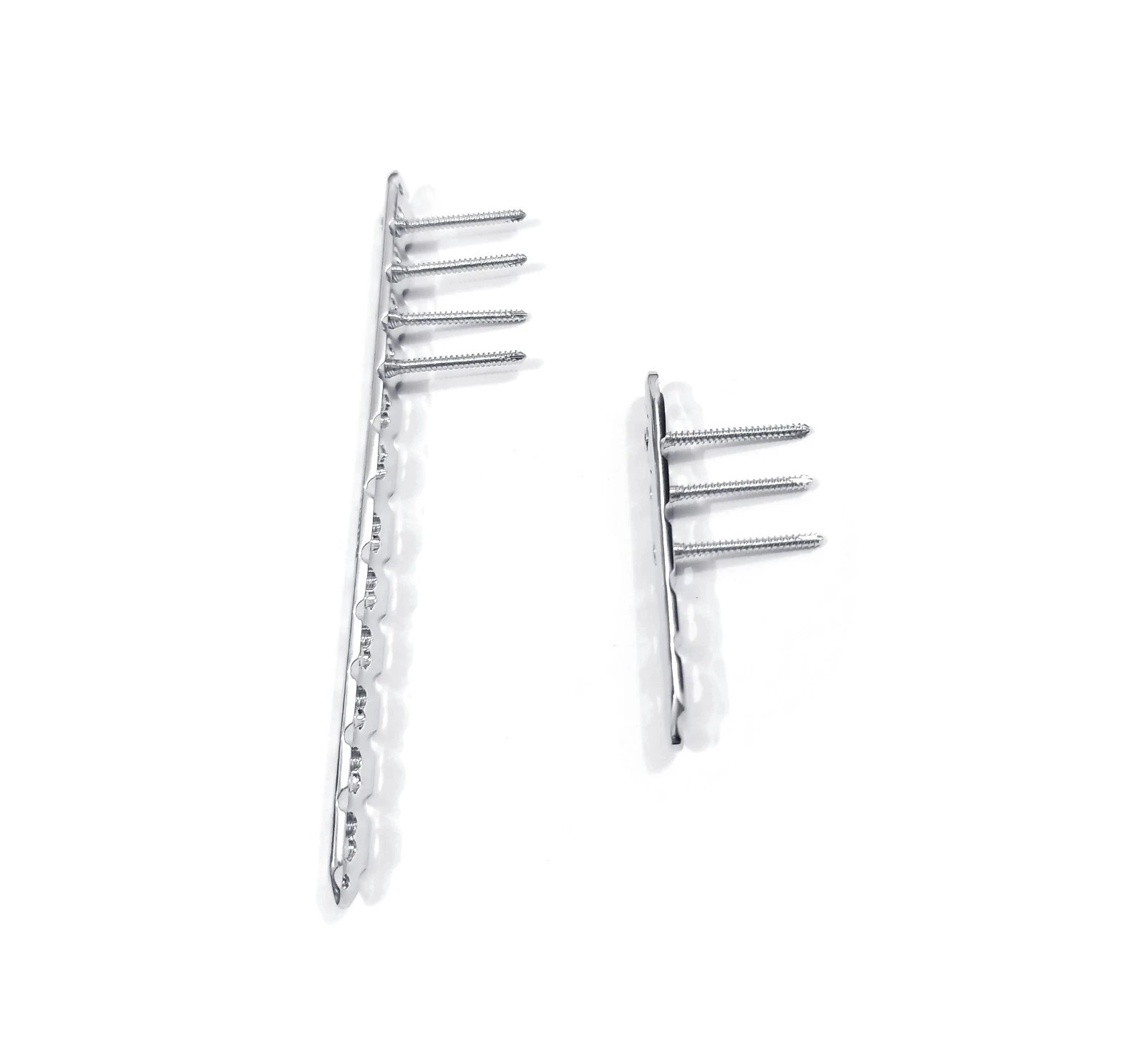 2.0mm LCP Plates Lot of 8 pcs & LCP Screws (50 pcs) Veterinary Instruments