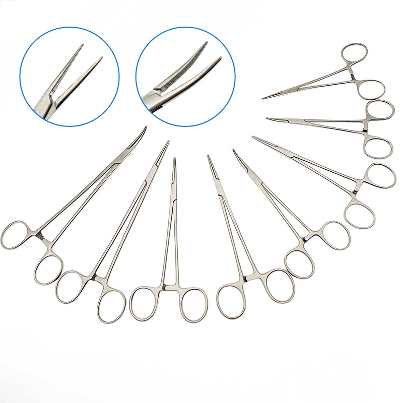 Hemostatic Clamp Forceps Surgical Hemostatic Forcep Pliers Double eyelid tools