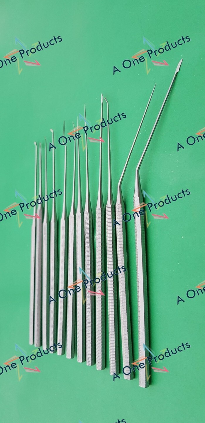 Shea Ear Operation Micro Repositor Set of 12 Pcs Ent Fess Nasal Surgery