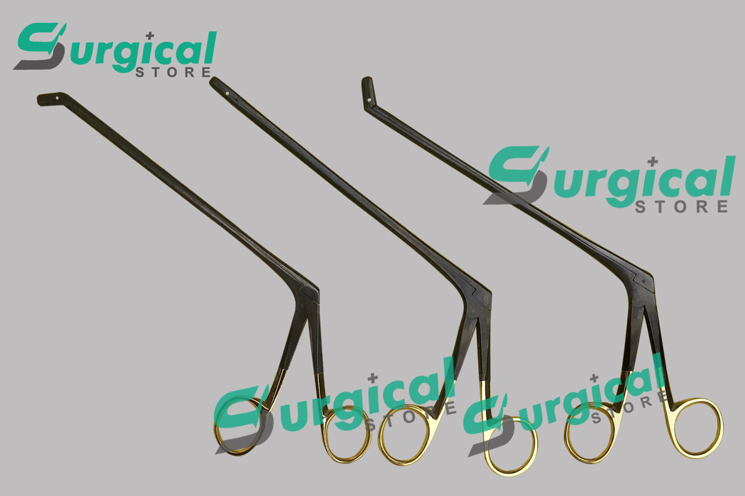 Caspar Intervertebral Disc Rongeur Down Straight Up 3 Pcs Orthopedic Instruments
