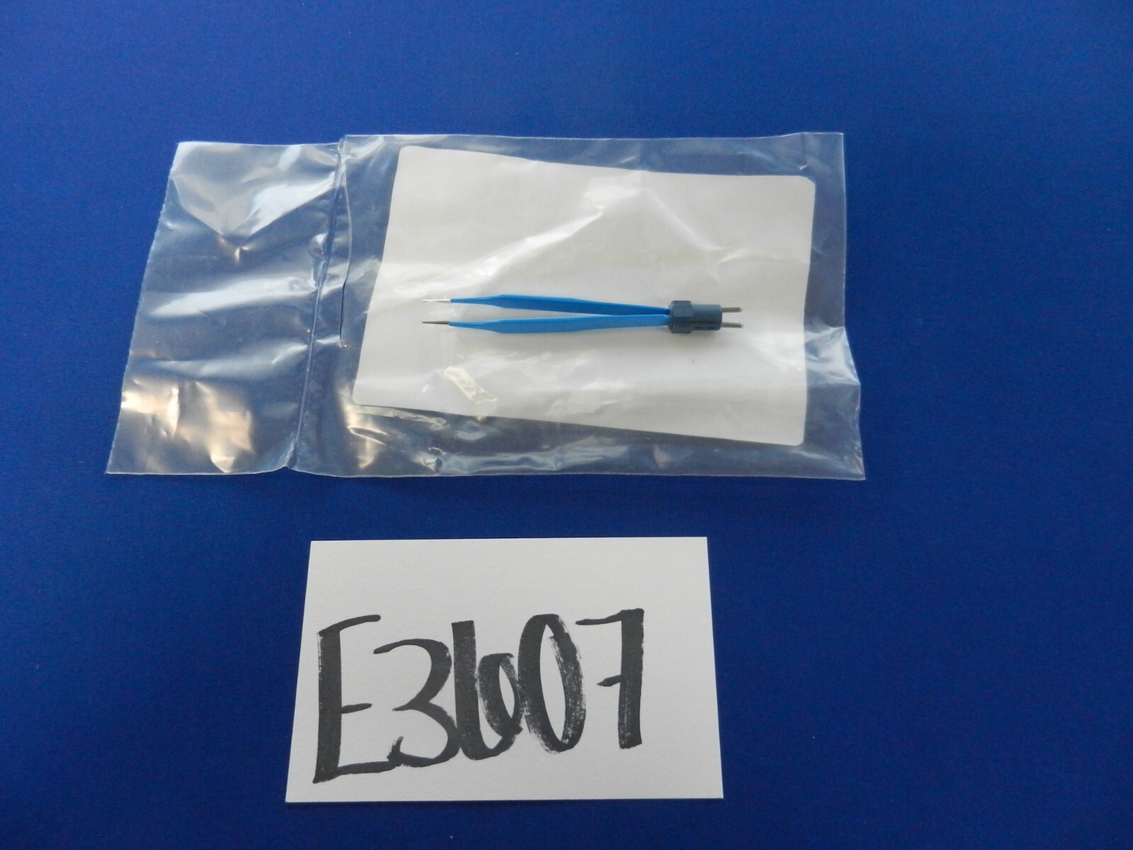 E3607 ***NEW*** Jarit 285-193 Jeweler Type Fine Insulated Bi-Polar Forceps 4″