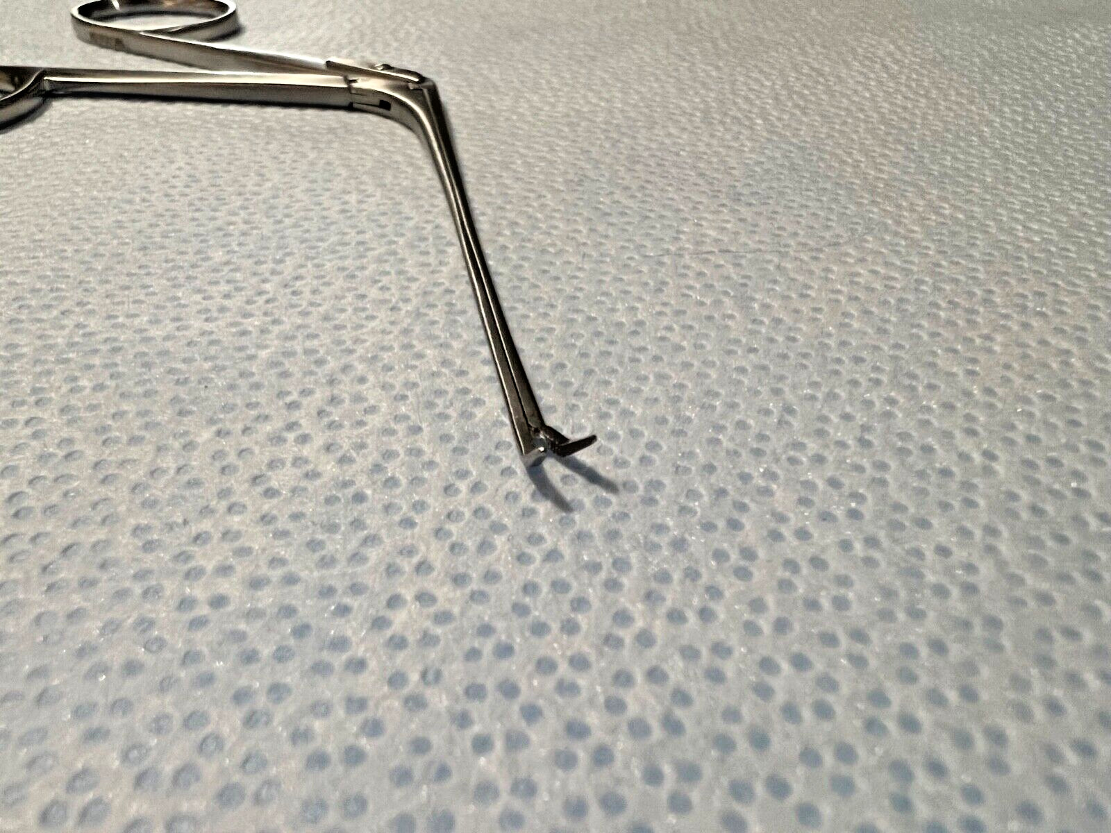 Millennium 2-169148 Surgical Alligator Nasal Forceps, Serrated Curved Right ENT