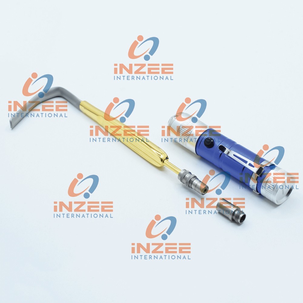 Aufricht Nasal Retractor 16cm Fiber Optics With Light Source Plastic Surgery IZ