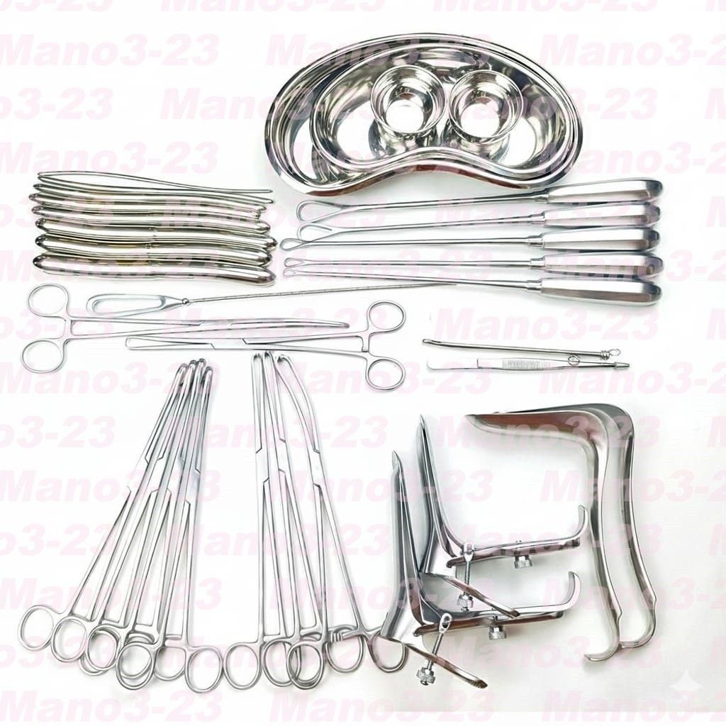 Dilation and Curettage D&C Instruments Set