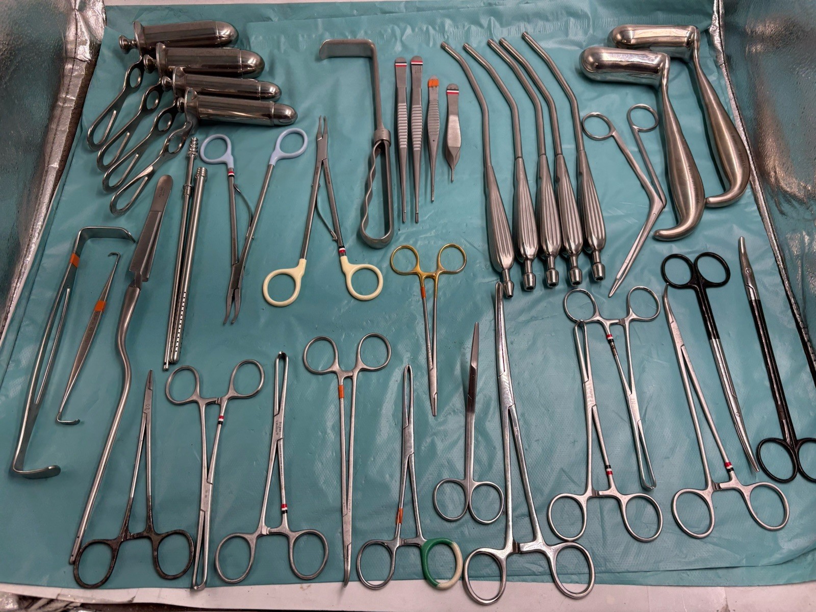 37 Piece V. Mueller Weck Rectal Instrument Set Speculum Proctology Surgical