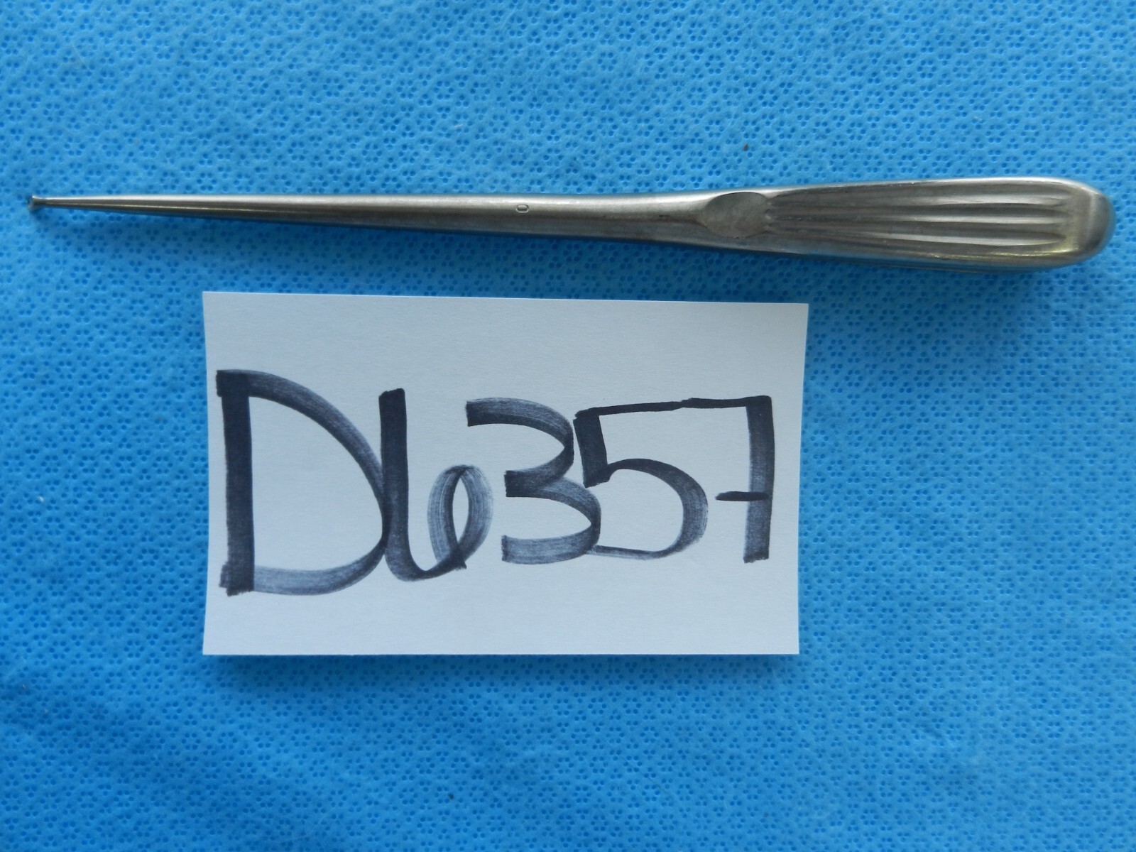 D6357 Symmetry Orthopedic Neuro Reverse Angle Flatback Curette 22.5cm 29-6914