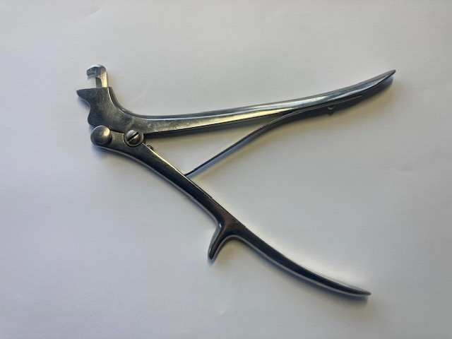 Vintage Sklar Stainless Cranial Rongeur Forceps