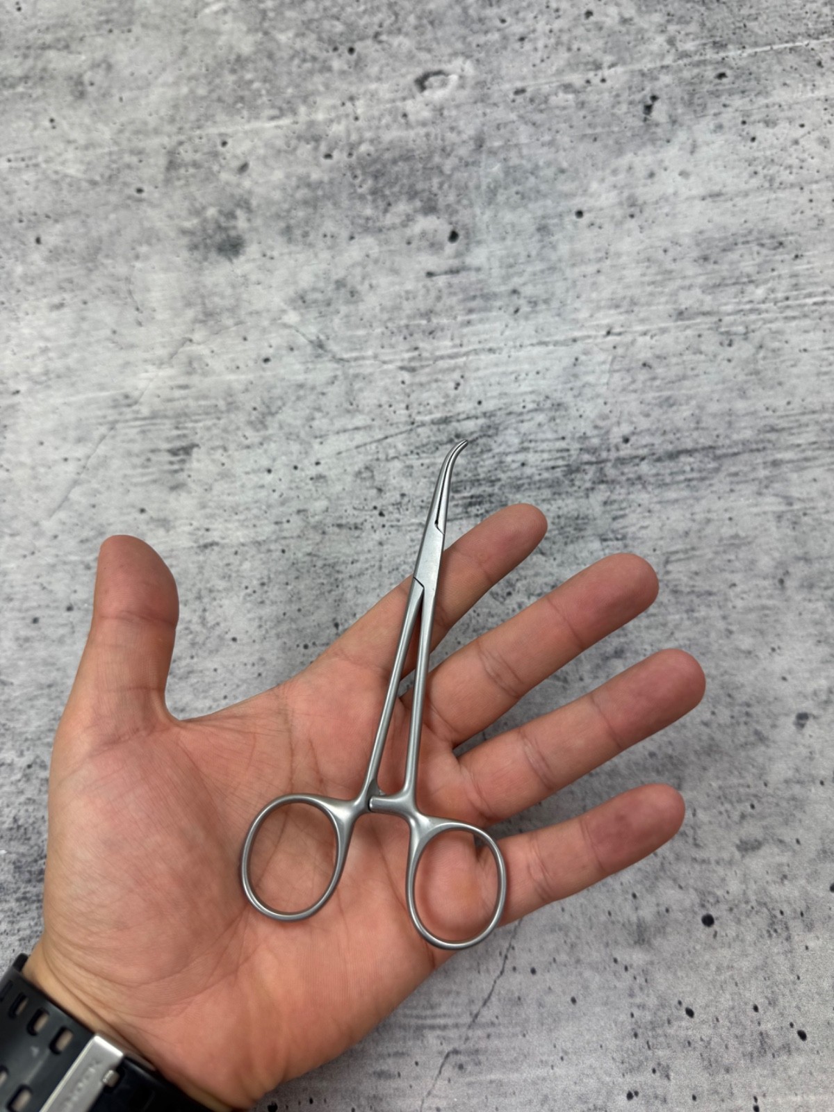 Aesculap BH139 BH 139 Dandy Curved Delicate Forceps 140mm Length