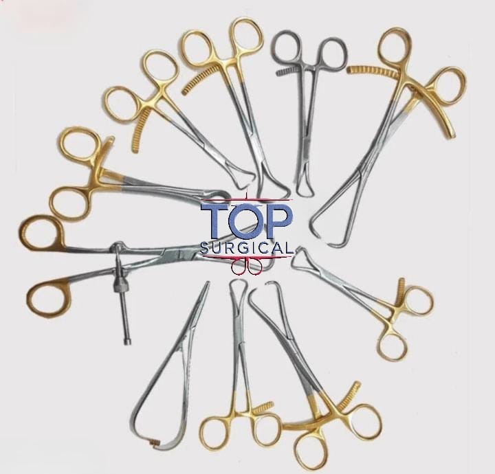 10 Pcs Forceps Bone Reduction Holding Clamps Orthopedic Surgical Instruments