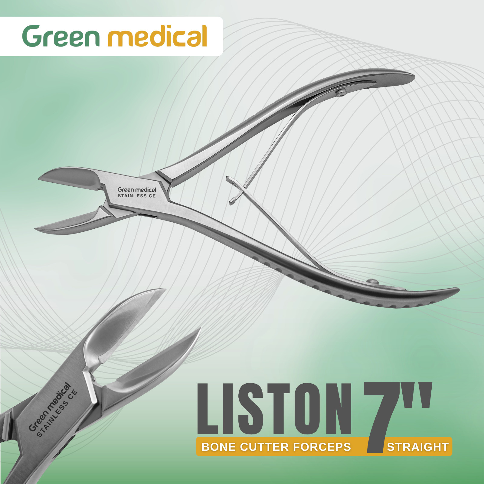 Liston Bone Cutter Straight 7″ Surgical Orthopedic Instruments German Grade