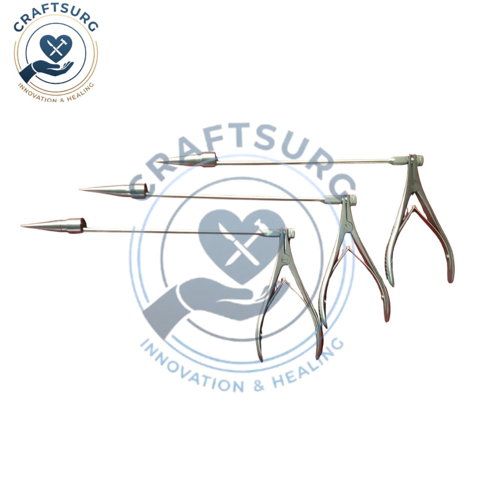 3Pcs HEMORRHOID BANDING LIGATOR With Loading Cone Surgical Instrument