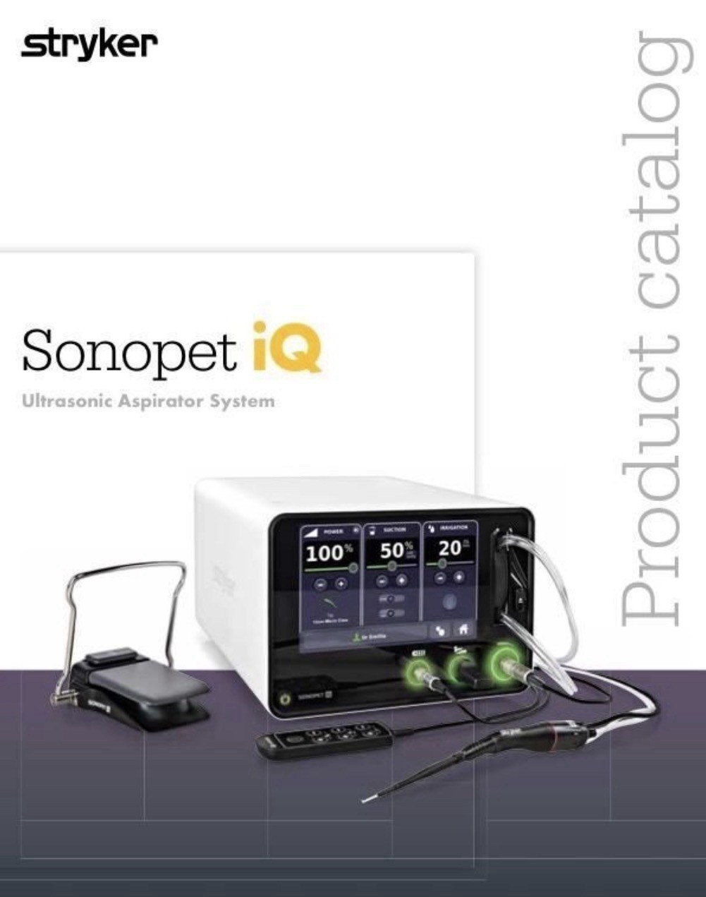 Stryker 5500-007(8)-000 Sonopet iQ Advanced Foot Pedal (Wired or Wireless)