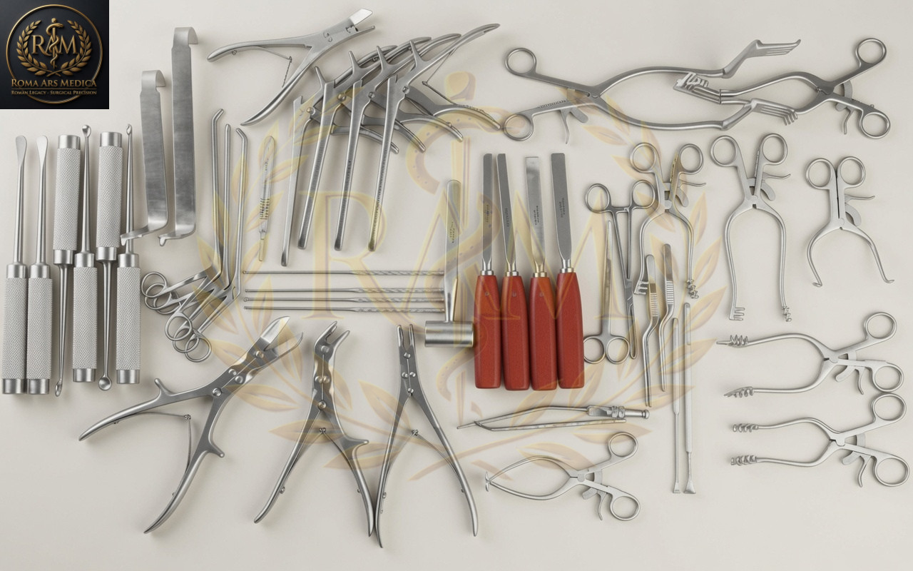 Laminectomy complete Instruments Full set of 45 PCs Spine Orthopedic instruments