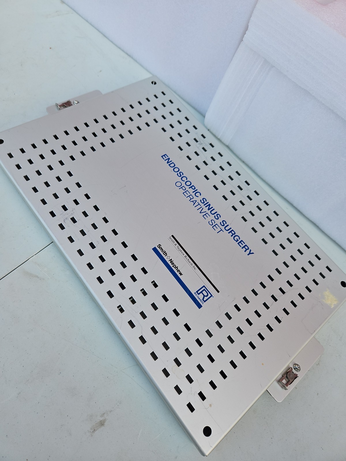 Smith & Nephew Endoscopic Sinus Surgery (ESS) Operative Set Tray – Empty