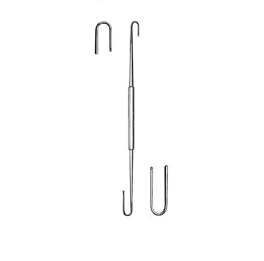 Barr Crypt Hook, 9.5″, Double Ended, 1 Long and 1 Short Ends