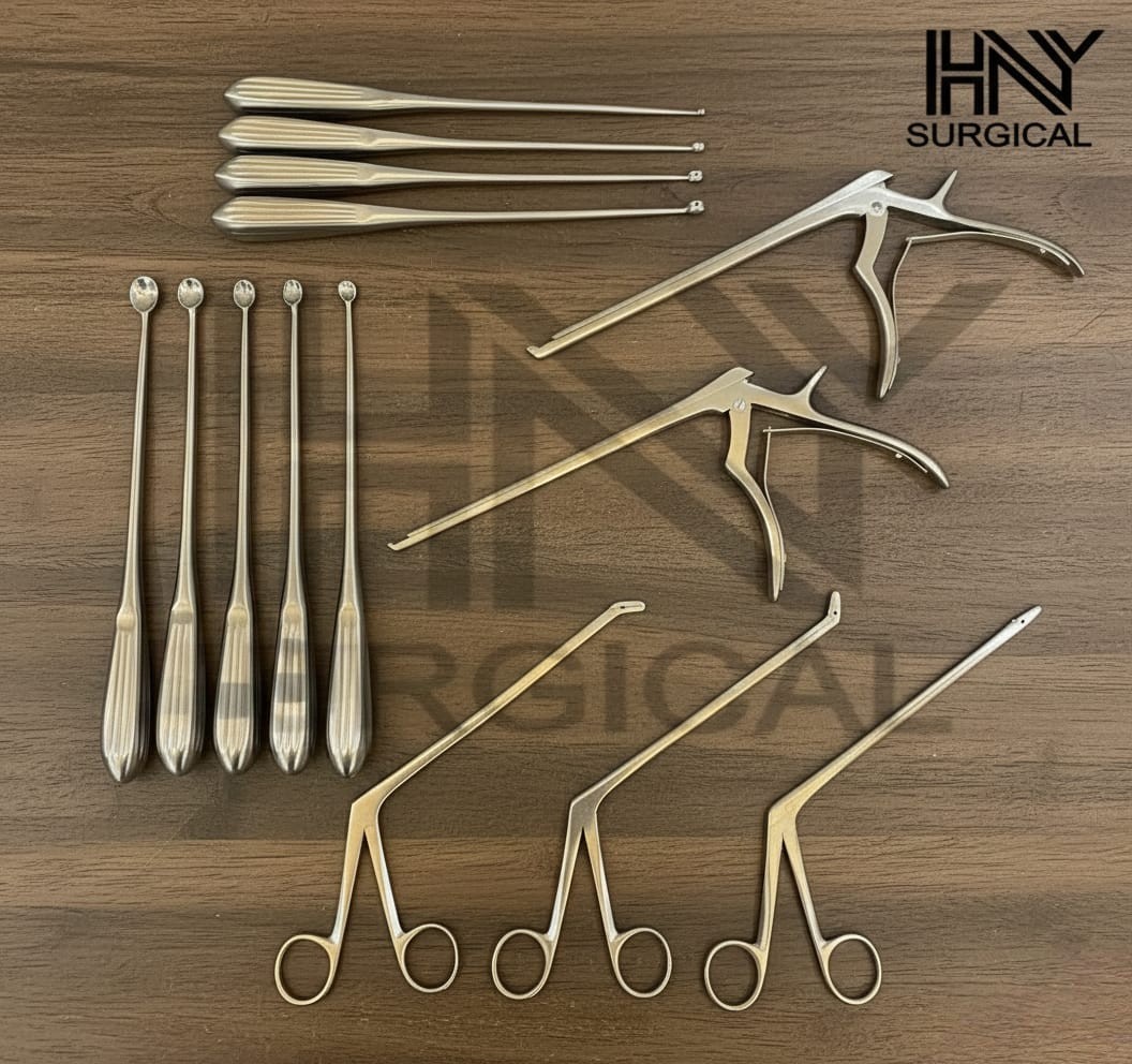 Laminectomy Instruments Set of 14 Pcs Orthopedic Spine Surgery Instruments Set