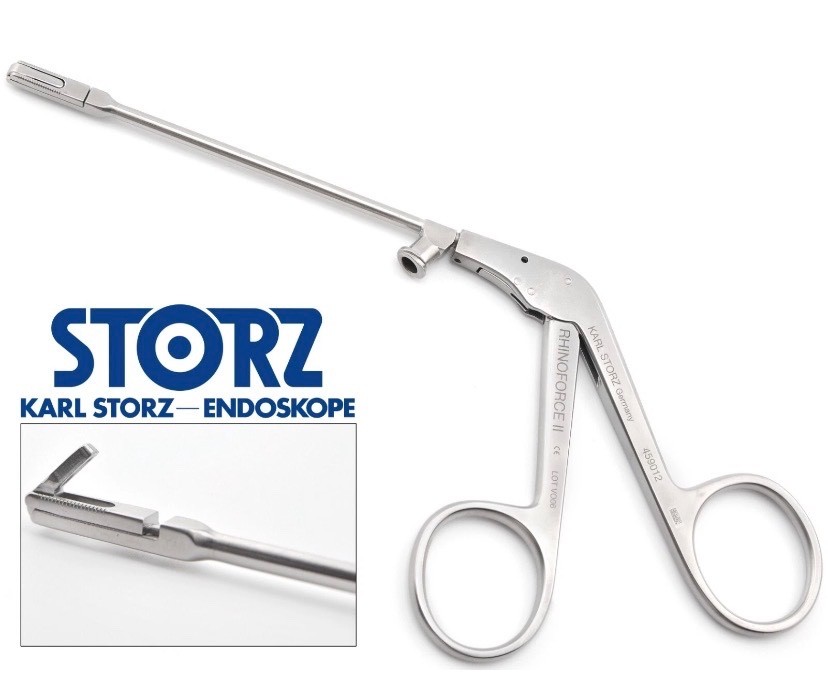 KARL STORZ 459012 RhinoforceII Stammberger Antrum Punch Left Side 7x2mm Bite 5″