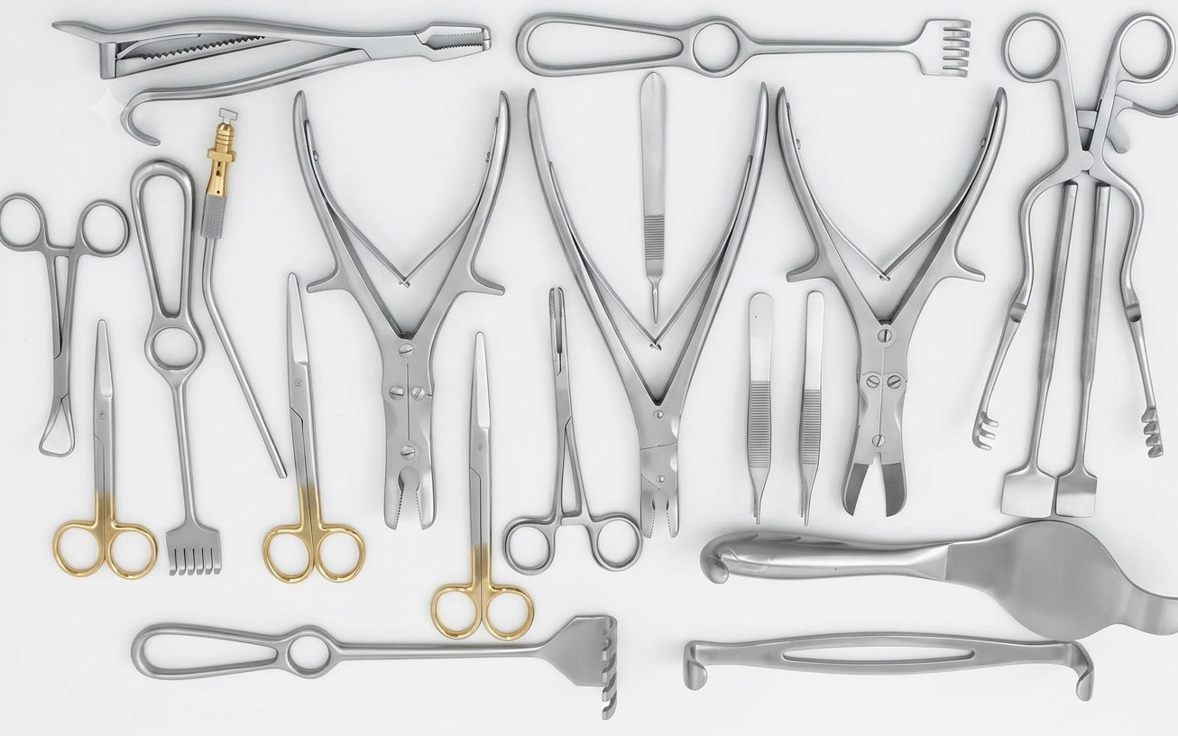 Basic Major Orthopedic surgical Instruments Set Of 21 Pcs