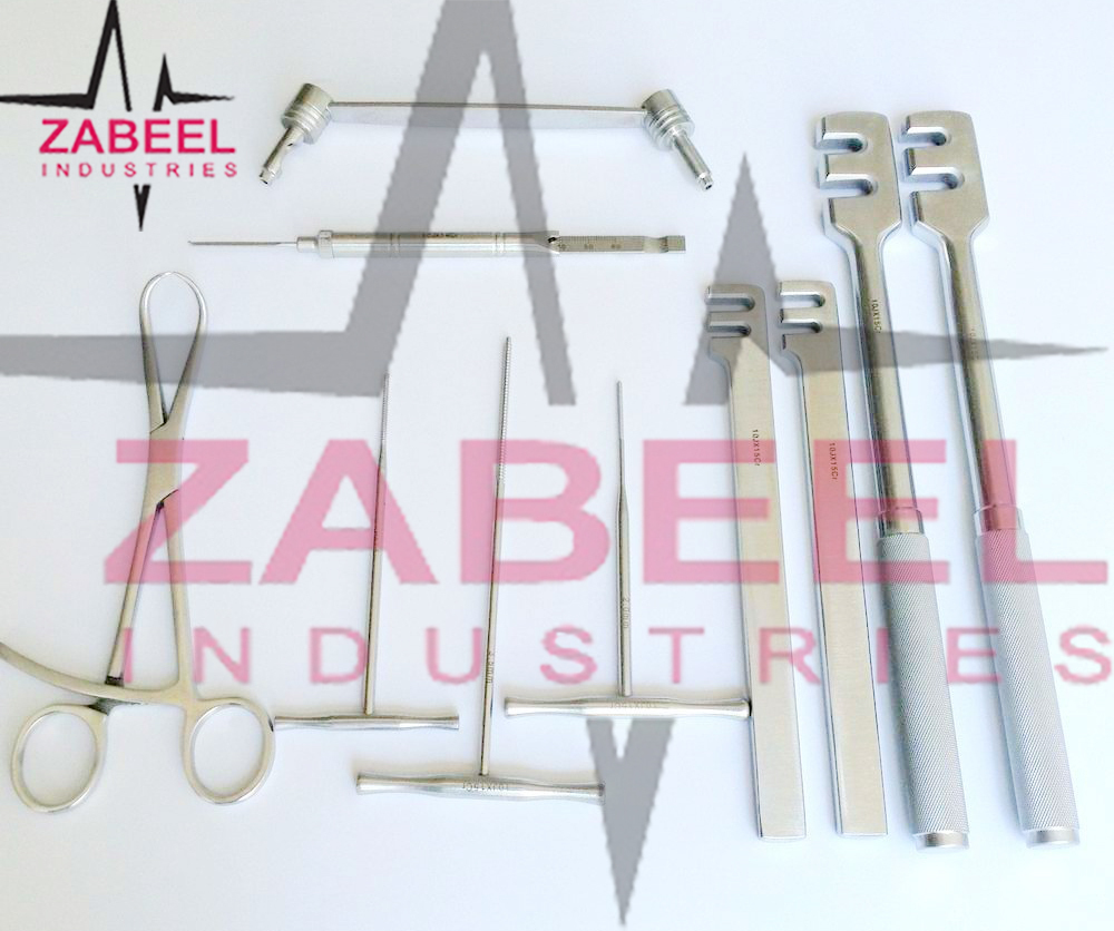 Assorted Orthopedic Instrument 10 PCs set Veterinary instrument ZaBeel Industrie