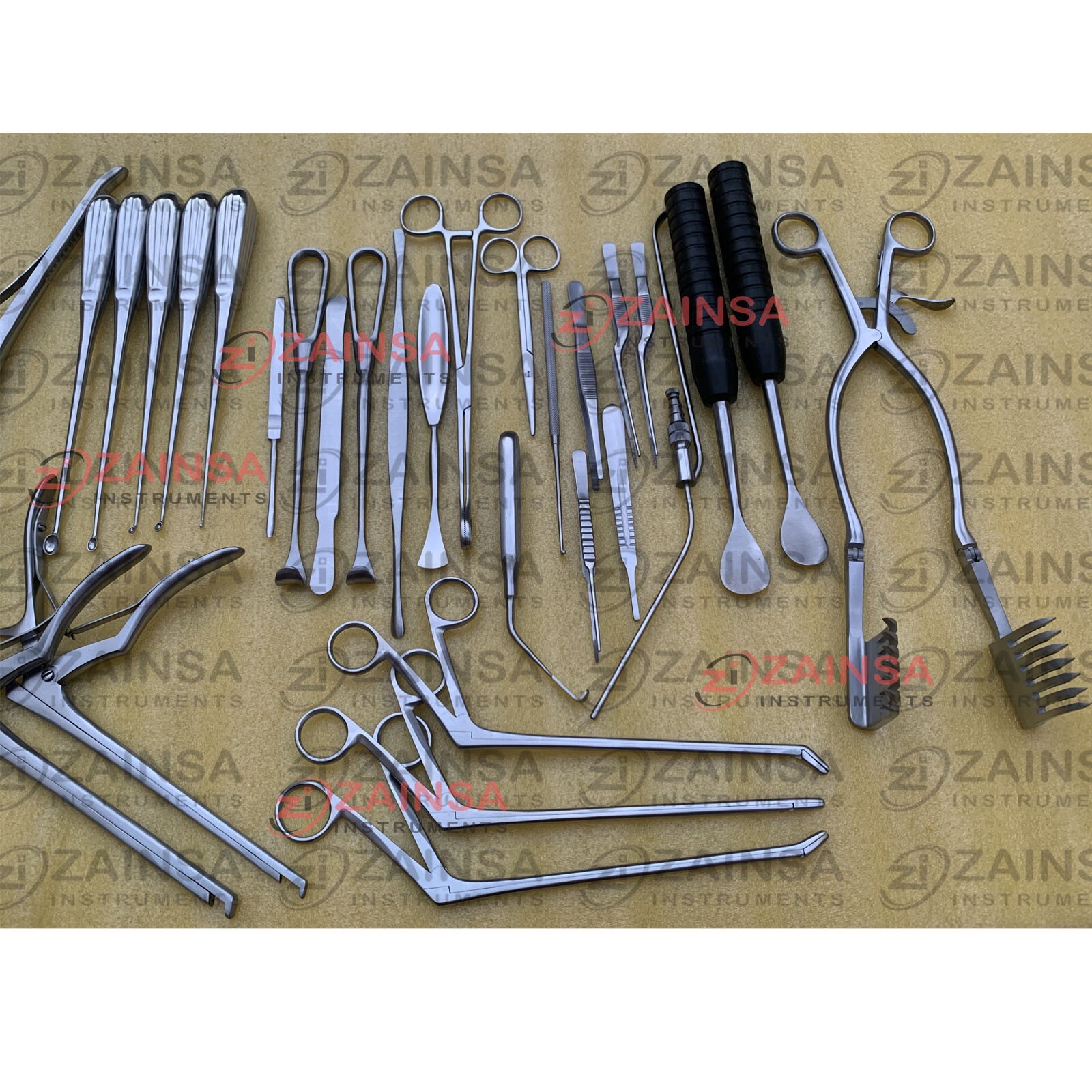 Laminectomy complete Instruments Full set of 39 PCs Spine Orthopedic instruments