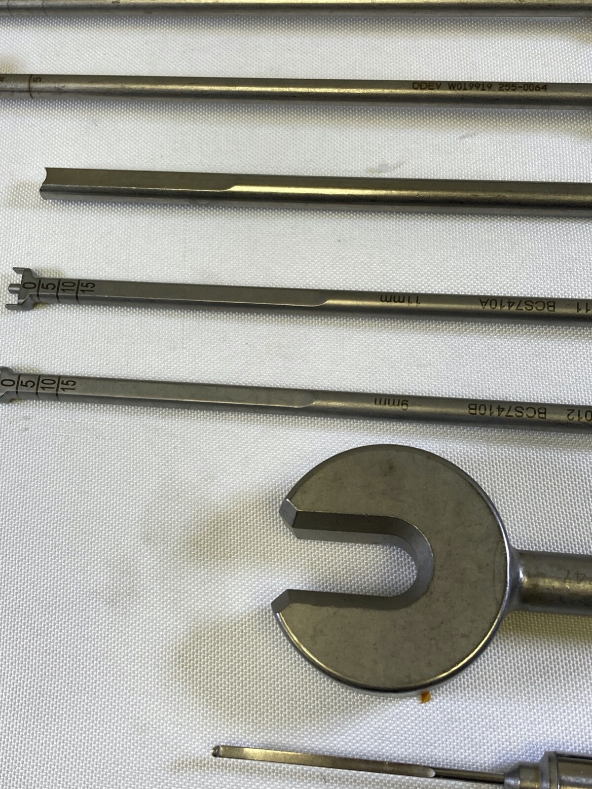 15 Piece ODEV Trial Sizers Set w/ Extras 7mm – 14mm Impactor Depth Gauge Mallet