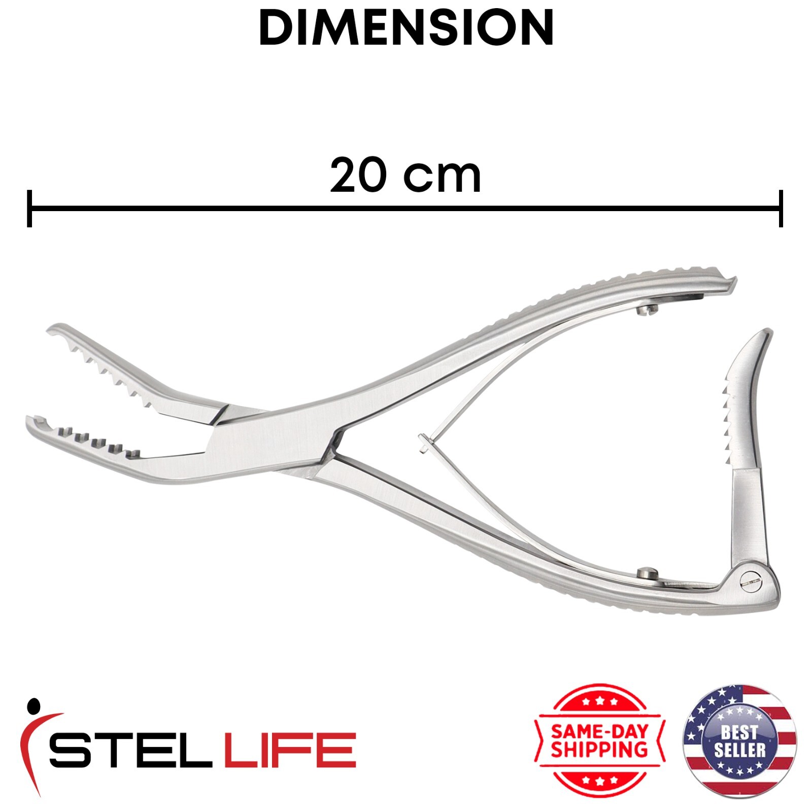 Semb Bone Holding Forceps 20cm with Ratchet Orthopedic Surgical Instruments