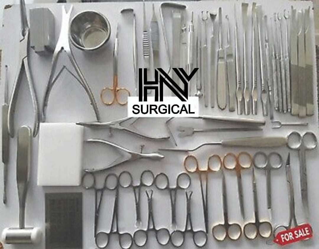 Rhinoplasty set of 53 Pcs, Nose Surgery, Plastic surgery instruments