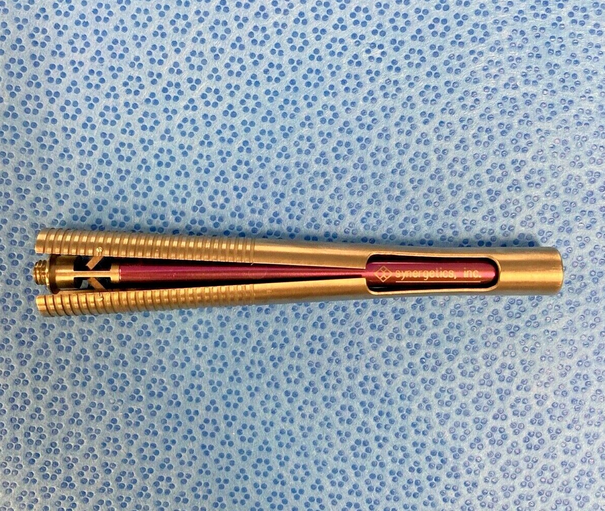 Synergetics Small Handle w/ Heavy Membrane End Gripping Forceps Ophthamology