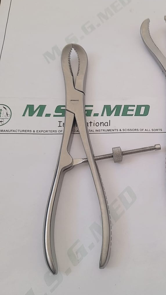 Orthopedic Bone Reduction Holding Forceps Stainless Steel Surgical Instrument