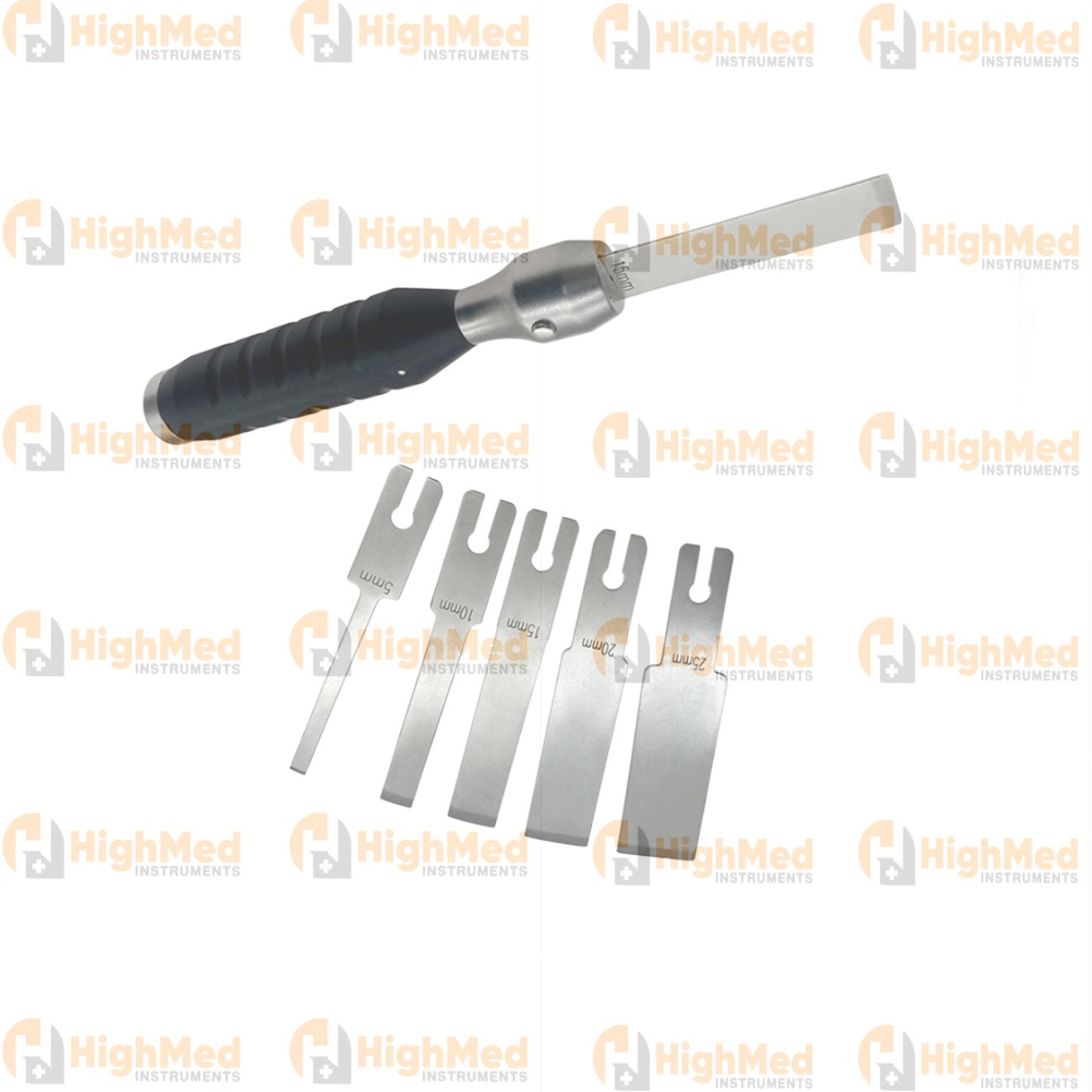 1set Modular Osteotomes Complete With 6 Blades Detachable orthopedic instruments