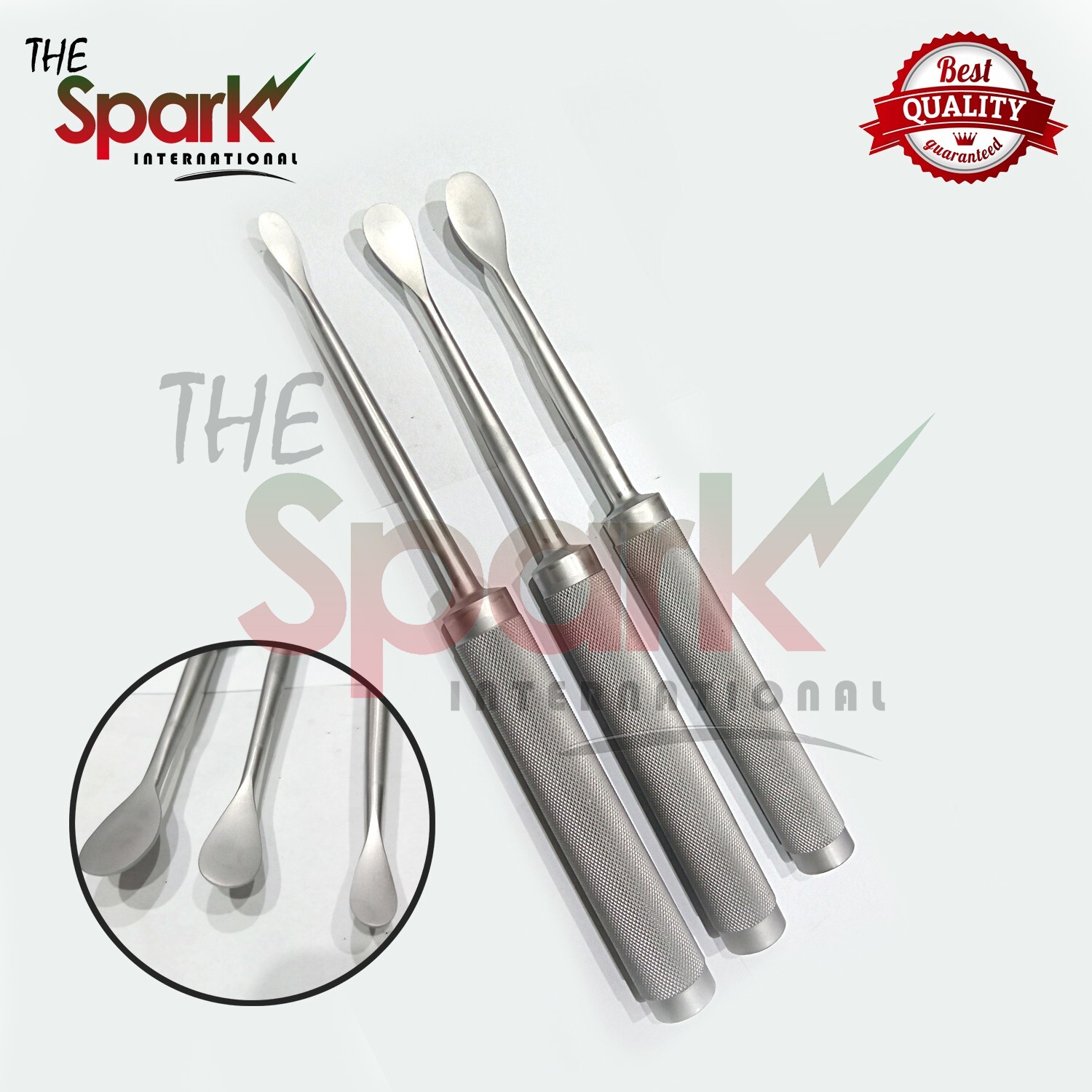 Cobb Spinal Elevators Curved Set Of 3 Orthopedic Surgical Instruments