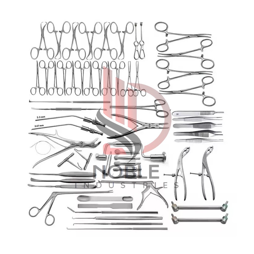 Neuro Surgery Instruments Set Of 151 PCS German Stainless Steel Surgical
