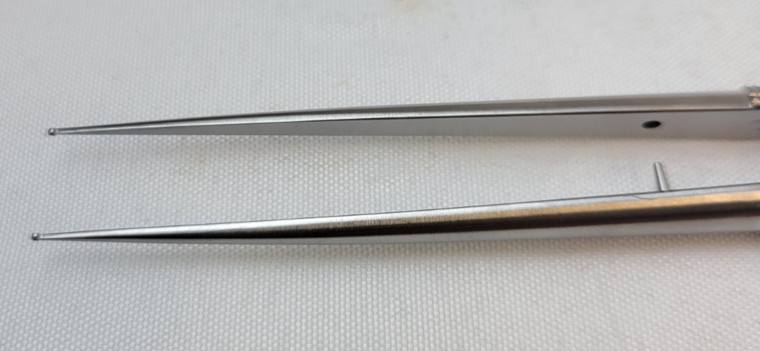 V. Mueller CH8018-21 Delicate Touch Straight Micro Forceps, 8 1/4 inches