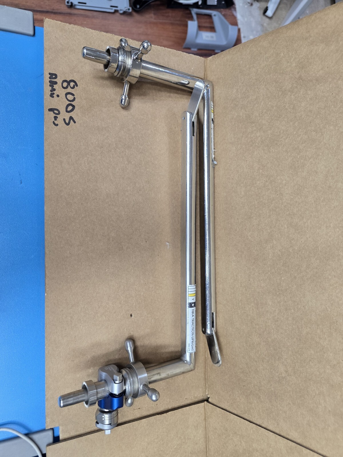 Mizuho OSI Tibia Traction Upright Pair 5855-411 Stryker Howmedica 5150-3-170