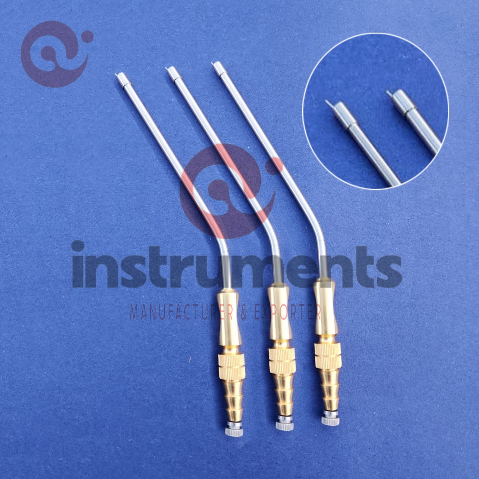 Ai Med Care Frazier Suction Tube with atraumatic Tip 3pcs FR 14 x 20 cm