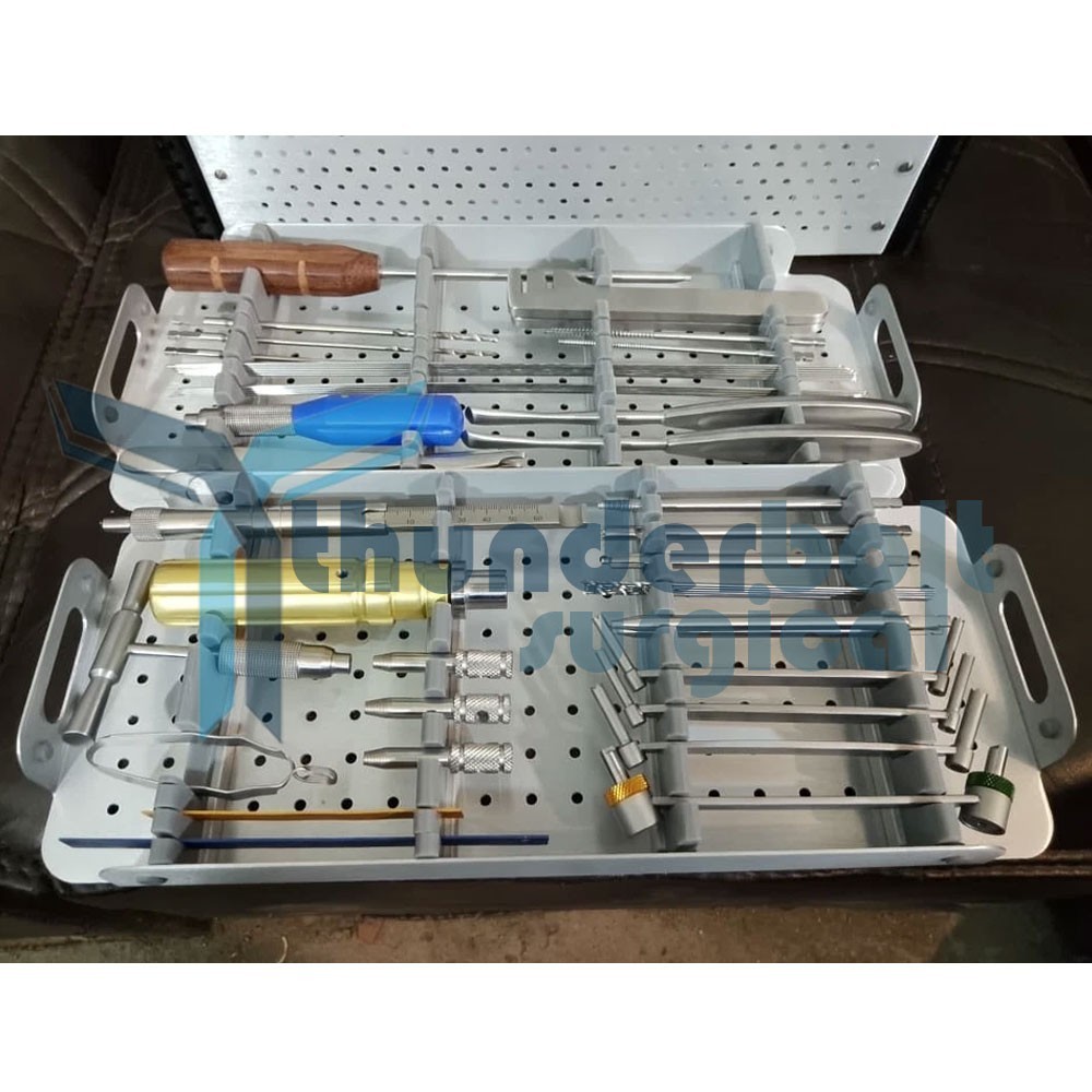 Small Fragment Set Locking And Non locking Instruments Orthopedic Set