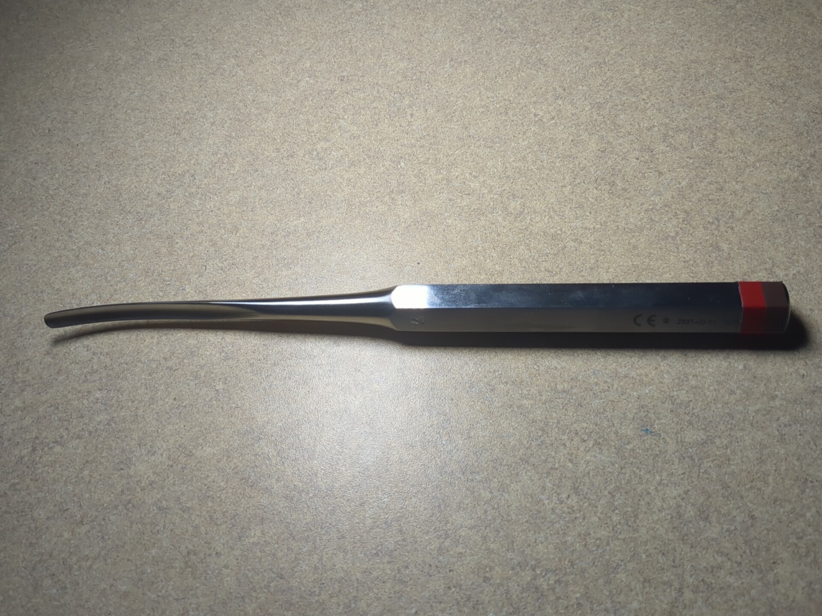 Zimmer 2885 Orthopedic 1/4″ Curved Gouge 9-1/2″ width