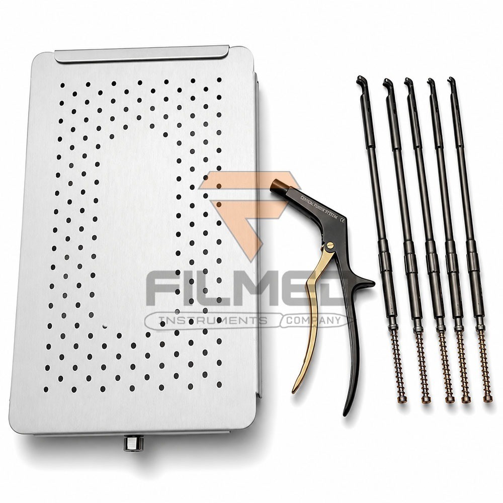 Spine Surgery Rongeur Interlaminar Spine Endoscopic Bite Size 1 to 5mm Set